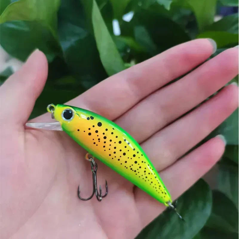 Minnow Fishing Lure Winter Sinking for Fishing Tackle Wobbler Artificial Bait Goods Pike Pesca Trout Lure Spinning Carp Hooks