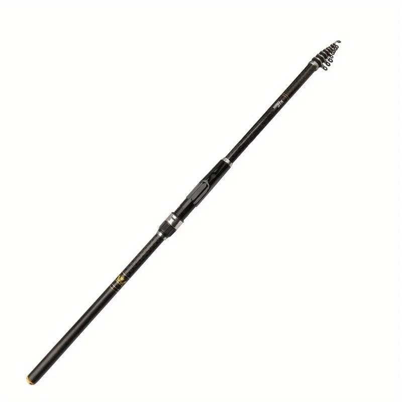 3.6m-7.2m fishing rod, 60T high-carbon fiber, telescopic sea/casting rod, suitable for coastal, sea, and freshwater fishing.