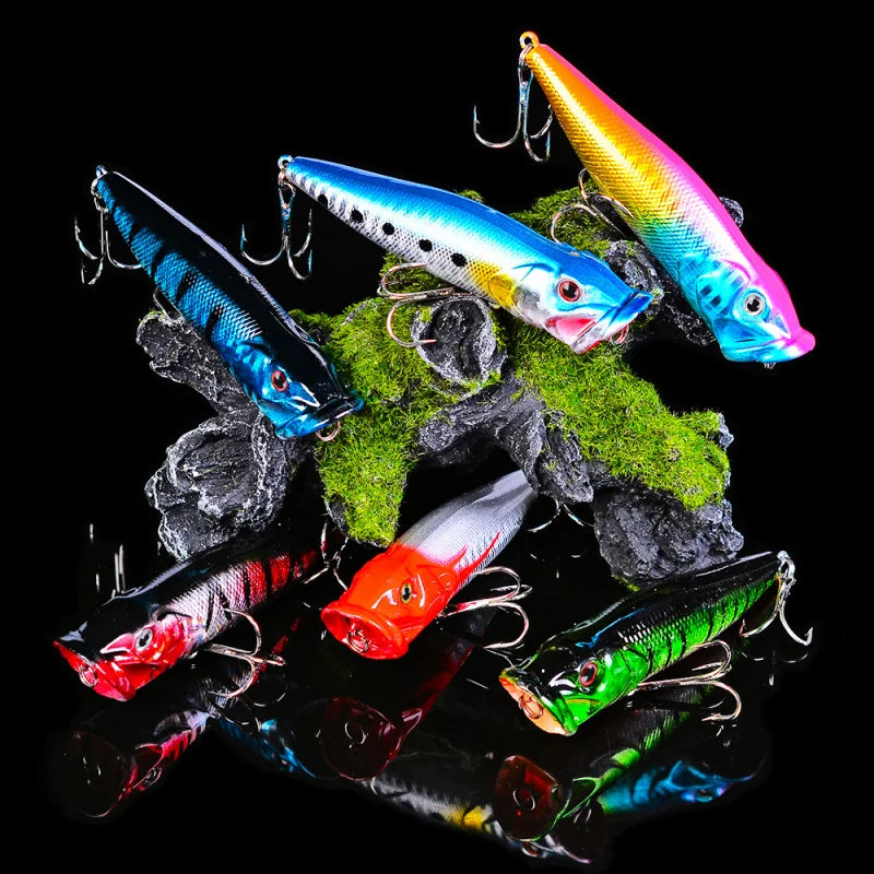 6PCS 12.5G 9cmNew fishing gear: Wave fishing lures for long-distance casting, sea fishing hard lures