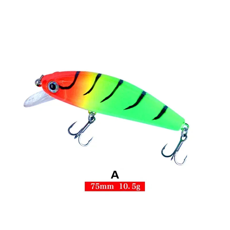 Minnow Fishing Lure Winter Sinking for Fishing Tackle Wobbler Artificial Bait Goods Pike Pesca Trout Lure Spinning Carp Hooks