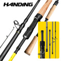 HANDING 40-43cm Travel Fishing Rod 5-6 Sections Seaguide Guide Ring Portable and Protective Rod for Trip Fast Action Fishing Rod