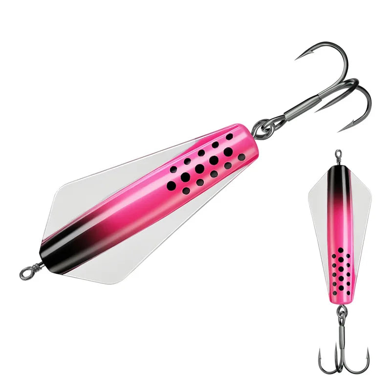 ，Fake Bait Fake Fish Bait Devil Fish Lure Fake BaitvibHard Bait Long Casting Floating Insect King Disc-Shaped Sea Fishing Trout