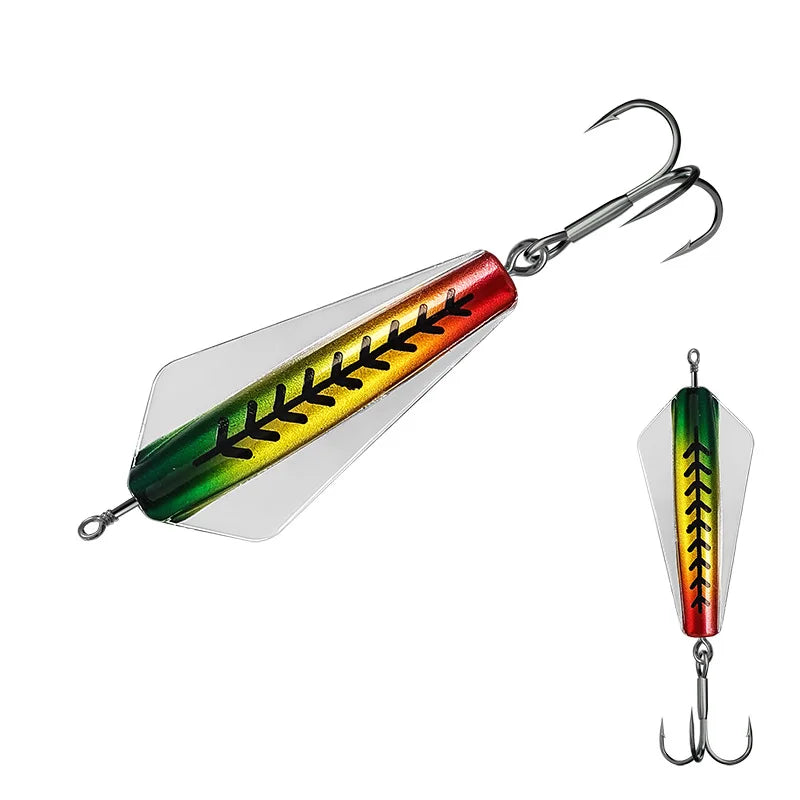 ，Fake Bait Fake Fish Bait Devil Fish Lure Fake BaitvibHard Bait Long Casting Floating Insect King Disc-Shaped Sea Fishing Trout